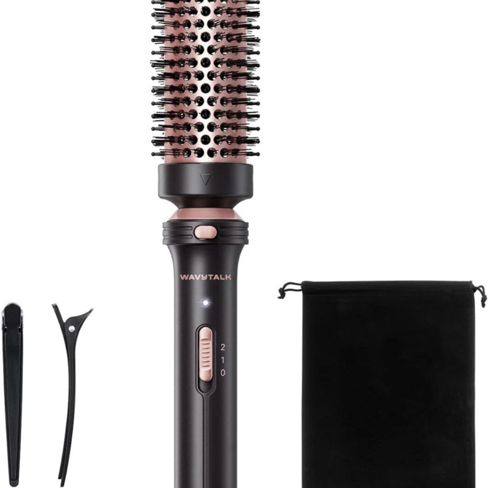 Wavytalk Thermal Brush with detachable Head - perfect for travel